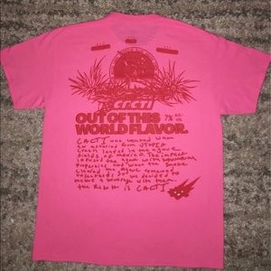 New Travis Scott rolling loud Cacti pink T-shirt size medium